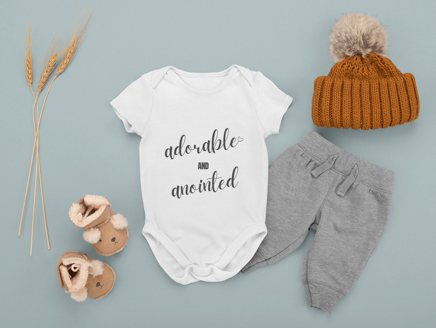 "Adorable and Anointed" Infant Creeper