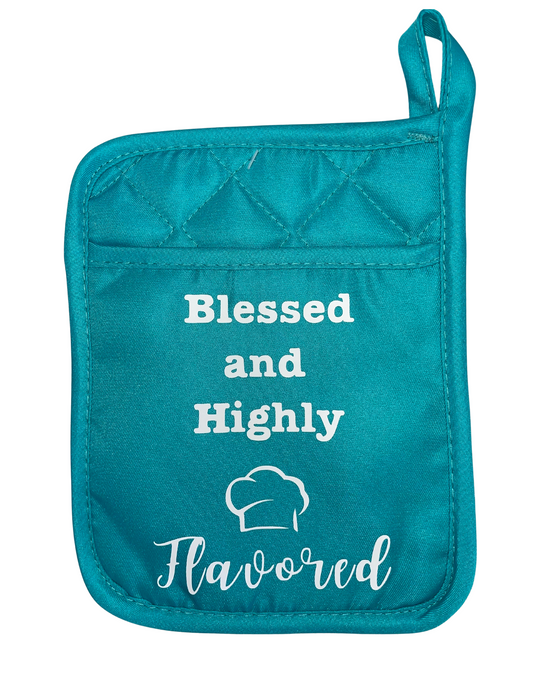 Blessed and Highly Flavored Pot Holder