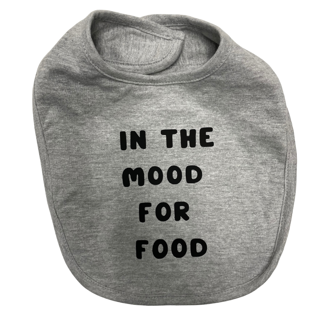 "In the Mood for Food" Baby Bib